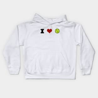 I love tennis Kids Hoodie